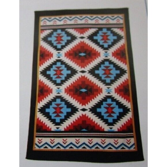 Nu Trendz Other - New Red Black Oversized Southwest Bath Beach Pool Gift Towel Diamonds Aztec NIP